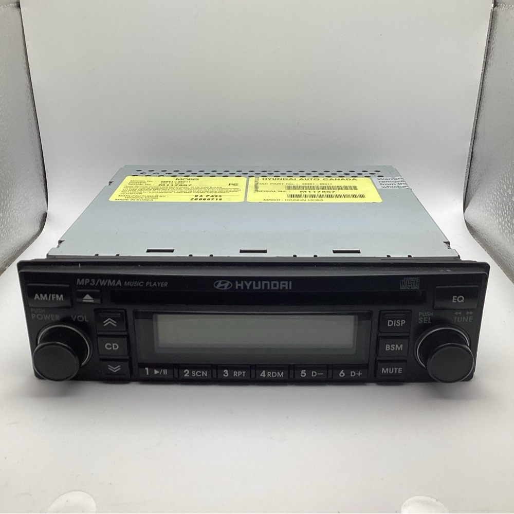 Hyundai Audio Radio AM FM MP3 CD Player Receiver Control System 06961-95011 OEM